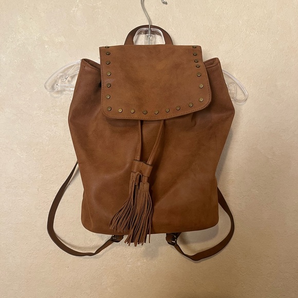 Target Boho Woman’s Brown Purse Backpack - Picture 5 of 8